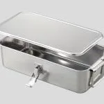 AS ONE Stainless Steel Lab Container (with Handle), 스테인리스 랩 컨테이너 (손잡이형)