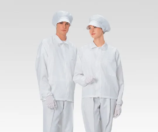 AS ONE Cleanroom Jacket AS249C (Unisex) CIC, 방진복 상의 (남녀 겸용)(클린 세탁품)
