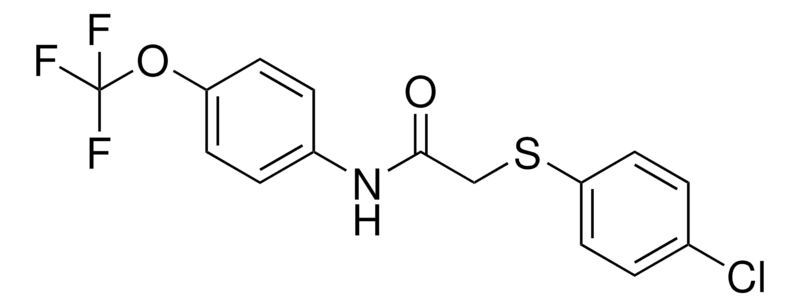 Merck 2-((4-CHLOROPHENYL)THIO)-N-(4-(T-