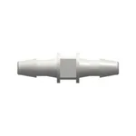 Straight Through Tube Fitting with 200 Series Barbs, 3/32` (2.4 mm) ID Tubing