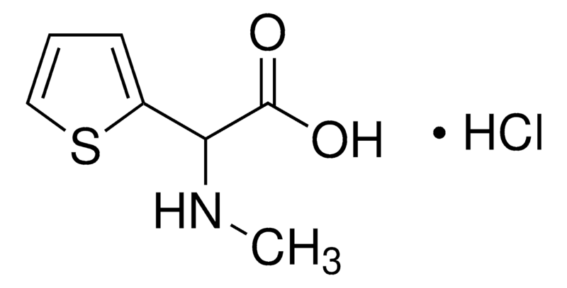 Merck (Methylamino)(2-thienyl)acetic acid hydrochloride