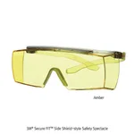 Daihan Science 3M Secure FITTM Side Shield-style Safety Spectacle, Coated Color One-piece Mold