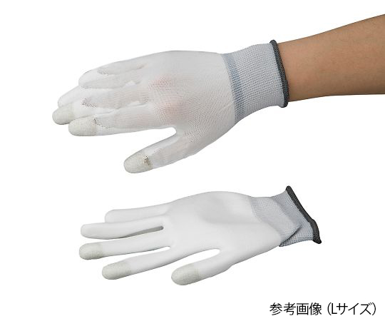 AS ONE AT Touch Panel Corresponding PU Coated Glove (Palm coated), AT 터치패널 대응 PU 코팅 장갑 (손바닥 코팅)
