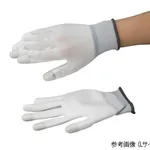 AS ONE AT Touch Panel Corresponding PU Coated Glove (Palm coated), AT 터치패널 대응 PU 코팅 장갑 (손바닥 코팅)