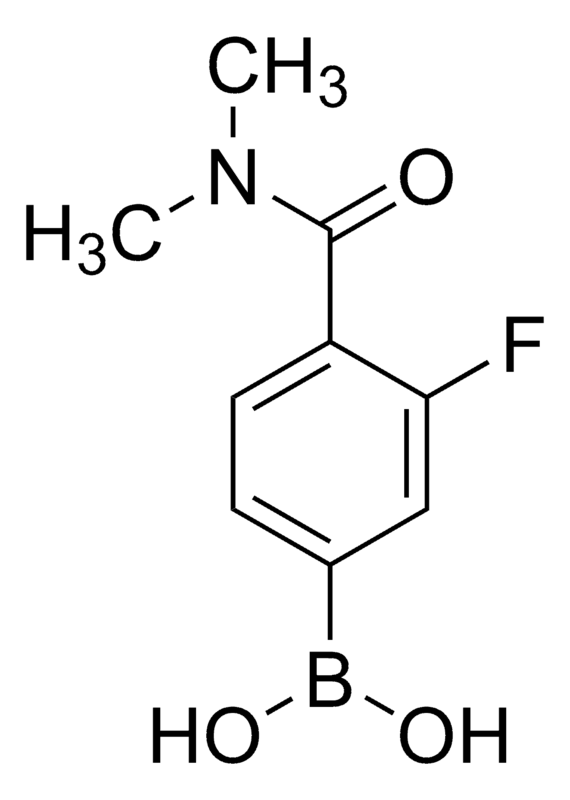 Merck 4-(Dimethylcarbamoyl)-3-fluorophenylboronic acid
