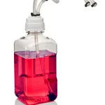 Thermo Fisher Scientific Standard Single-Use Bottle Assembly System, PETG, 3-port cap set, 2 L