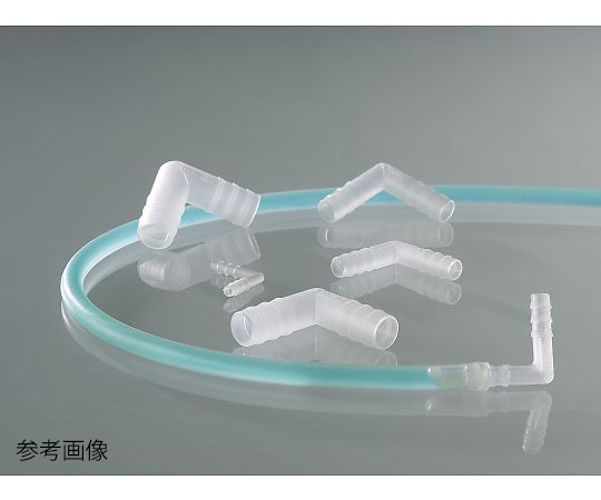 AS ONE PVDF Tube Connector (L-Type), PVDF 튜브 커넥터(L형)