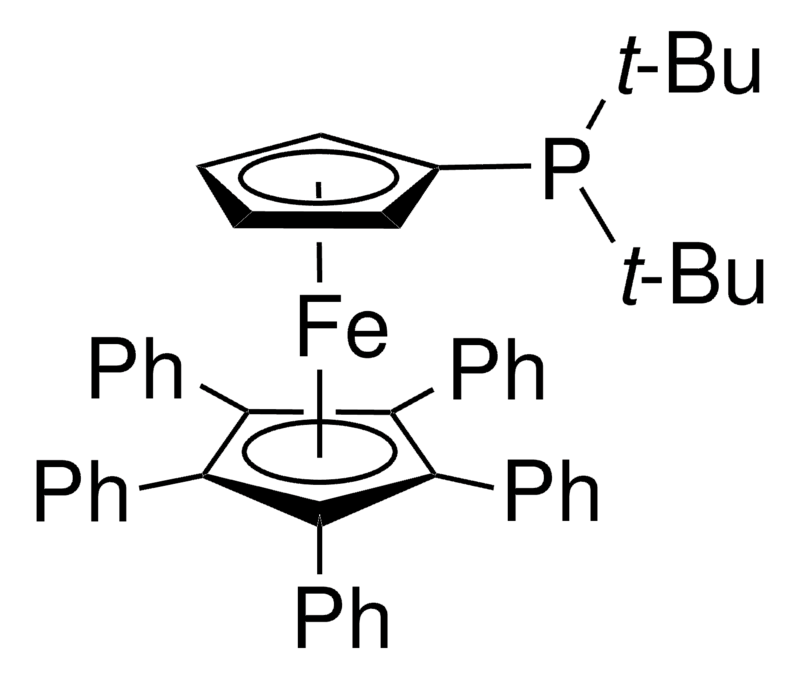 Merck 1,2,3,4,5-Pentaphenyl-1'-(di-tert-butylphosphino)ferrocene
