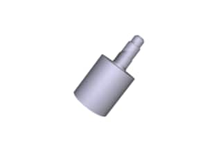 Waters Fitting, 1/4-28, SS