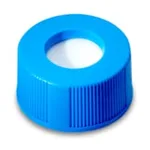 Waters Light Blue 12 x 32 mm Cap and PTFE/Silicone Septum for LCMS Certified Vials