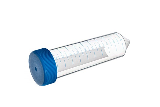 Greiner Bio One TUBE, 50 ML, PP, 30/115 MM, CONICAL BOTTOM,CELLSTAR®, BLUE SCREW CAP, NATURAL, GRADUATED, WRITING AREA, STERILE, 25 PCS./BOX