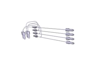 Waters Tubing Assembly, PEEK .062 x .040 x 8, GPV, 4/pk