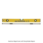 Daihan Science SB Aluminum Level, with Fixed Vial & Polished Flat Measuring Surface, Powder Coa