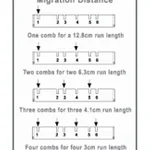Thermo Fisher Scientific D3-14, A3-1 and A6 Wide Gel Electrophoresis System Microwell Comb, 50 (2X) Teeth, 1.0mm thick tooth