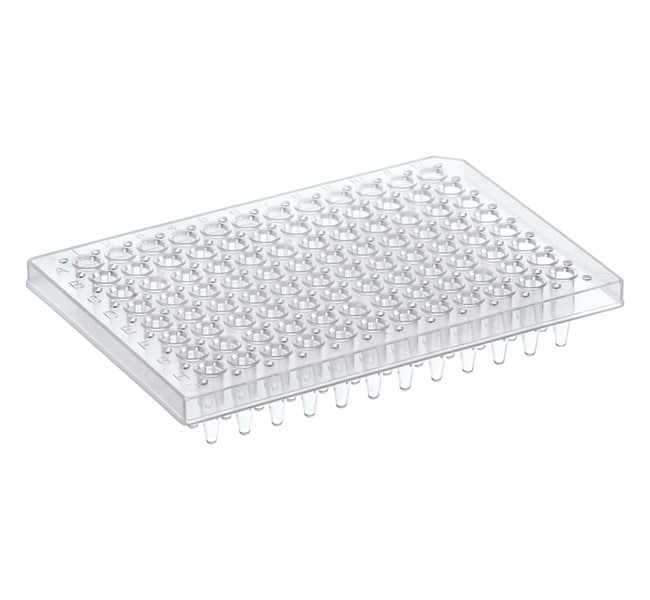 Thermo Fisher Scientific PCR Plate, 96-well, semi-skirted, flat deck, blue