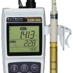 Thermo Fisher Scientific Eutech CyberScan CON 450 Meter and Electrode