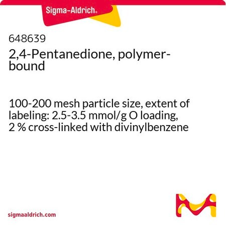 Merck 2,4-Pentanedione, polymer-bound