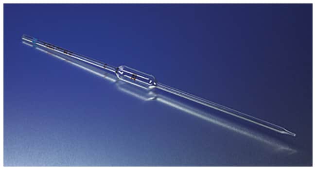 Thermo Fisher Scientific PYREX Reusable Class A Volumetric Serialized/Certified Pipets, Color-Coded