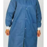 Thermo Fisher Scientific Extra-Safe Lab Coats — Blueberry