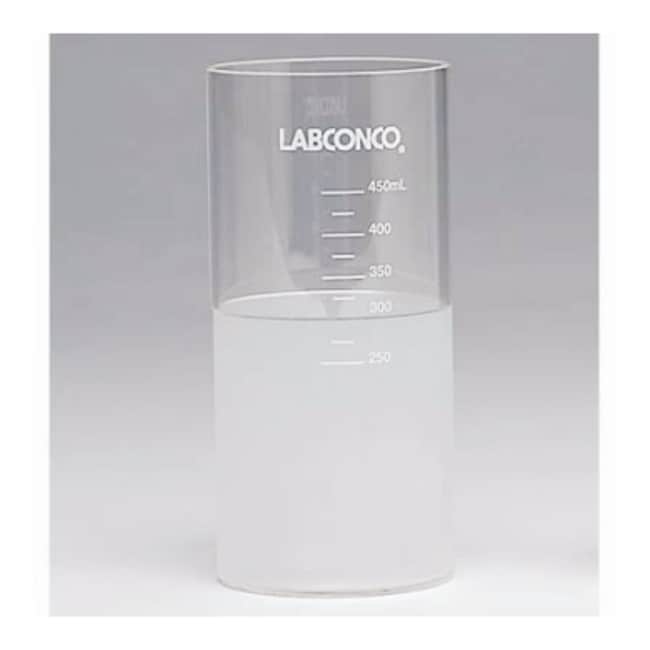 Thermo Fisher Scientific Flat-Bottom Tubes for RapidVap Vacuum N2 and N2/48 Evaporation Systems, 600mL Tube, 450mL Sample Volume, For Block 74945-00
