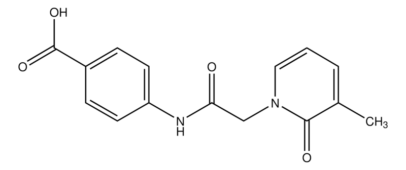 Merck 4-(2-(3-Methyl-2-oxopyridin-1(2H)-yl)acetamido)benzoic acid