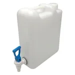 AS ONE Carboy with Easy Cock (Flat Square, 1 Port), 이지콕 하구병(평각관, 1구)