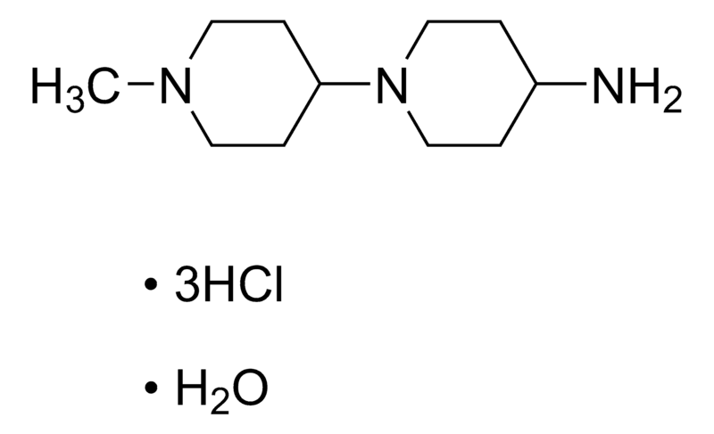Merck 1'-Methyl-1,4'-bipiperidin-4-amine trihydrochloride hydrate