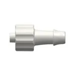 Male Luer Integral Lock Ring to 500 Series Barb, 3/16` (4.8 mm) ID Tubing