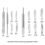 Daihan Science Hammacher Premium Dissecting Scalpel Blade & Handle, for Lab<br>Excellent for C