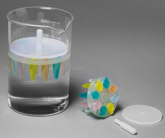 Merck SP Bel-Art(R) Round Microcentrifuge Floating Bubble Rack with Hold-Down Disk