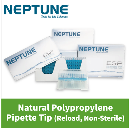 NEPTUNE Non-Filter Tips, Reload Type, Non-Sterile, Natural Polypropylene / 파이펫 팁, 리로드(리필) 타입, 비멸균