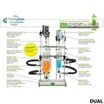 Lklab Korea Small Scale Dual & Triple Jacketed Reactor, Bench-Top / 자켓식 듀얼 & 트리플 소형 반응 시스템 1 L ,2L or 1L , 2L ,5L (선택형)