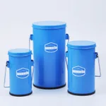 Lklab Korea Dewar Flask, with Handle & Lid / 드와 플라스크, Enamel Coated Metal Case