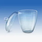 Lklab Korea Fused Quartz Crucible with Cover / 석영 유리 도가니