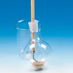 Thermo Fisher Scientific Natural Swivel Head Flask Brush, 24 in. Handle, 1.75 in. Diameter