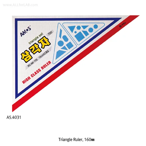 Amos Triangle RulerWith Grid