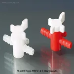 Burkle PP and High-Temp PVDF 2- & 3-Way Stopcock