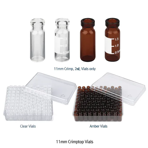 SciLab 11mm 2 ㎖ Crimptop Vials(“USP- I ” Boro 5.0)