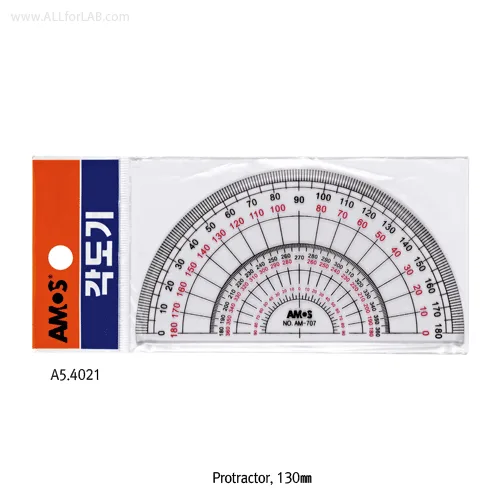 Amos 각도기 Protractor 130mm Thick-2mm