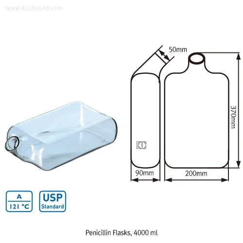 DURAN Penicillin Flask