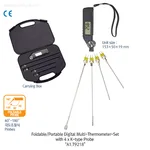 ATM Foldable Portable Digital Multi-Thermometer-Set