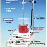 Daihan Science 고온용 디지털 가열 자력 교반기 500℃ Hi-Temp. Digital Hotplate Stirrers “WiseTherm SMSH-500”