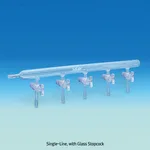 SciLab DURAN glass Stopcock Vacuum Manifold