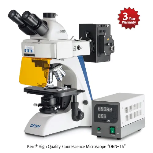 KERN High Quality Fluorescence Microscope “OBN-14”