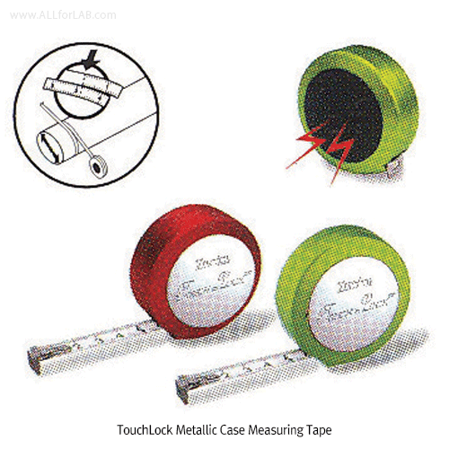 KOMELON L3m TouchLock Metallic Case Measuring Tape