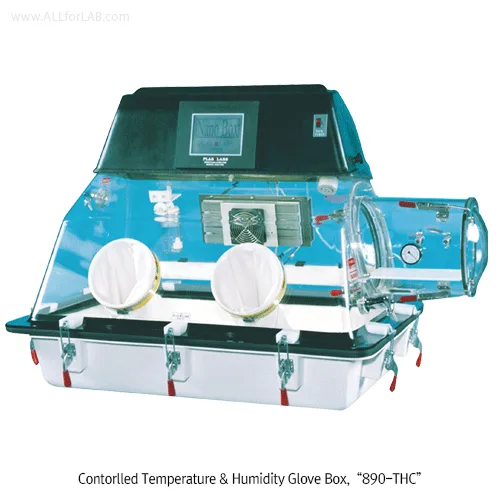 PLAS-LABS Controlled Temperature & Humidity Glove Box