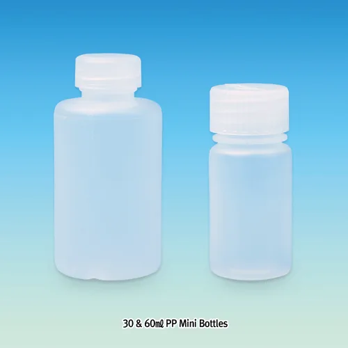 Scilabware 미니 바틀 30 & 60 ㎖ PP Mini Bottle