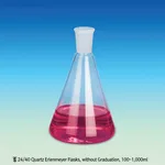 24/40 Quartz Erlenmeyer Flask