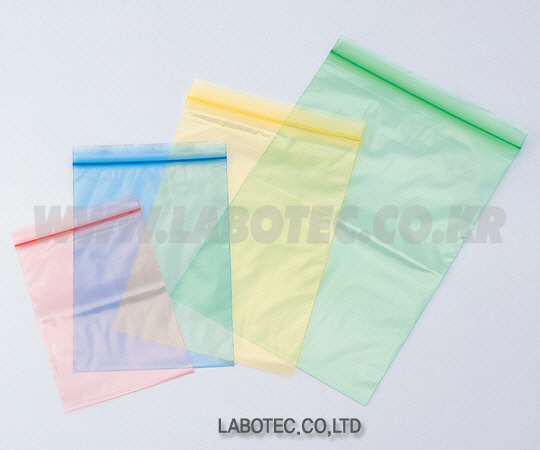 AS ONE Poly Zipper Bag PE(UniPack® Color Semi-Transparent), 폴리지퍼 백(유니팩 컬러반투명)