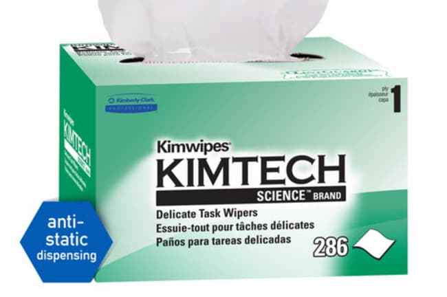 Thermo Fisher Scientific Kimtech Science Kimwipes Delicate Task Wipers, 1-Ply